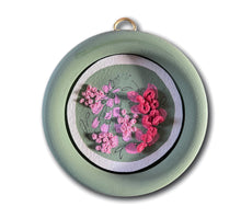 Load image into Gallery viewer, Framed Paper Garden Embroidery Valerian I
