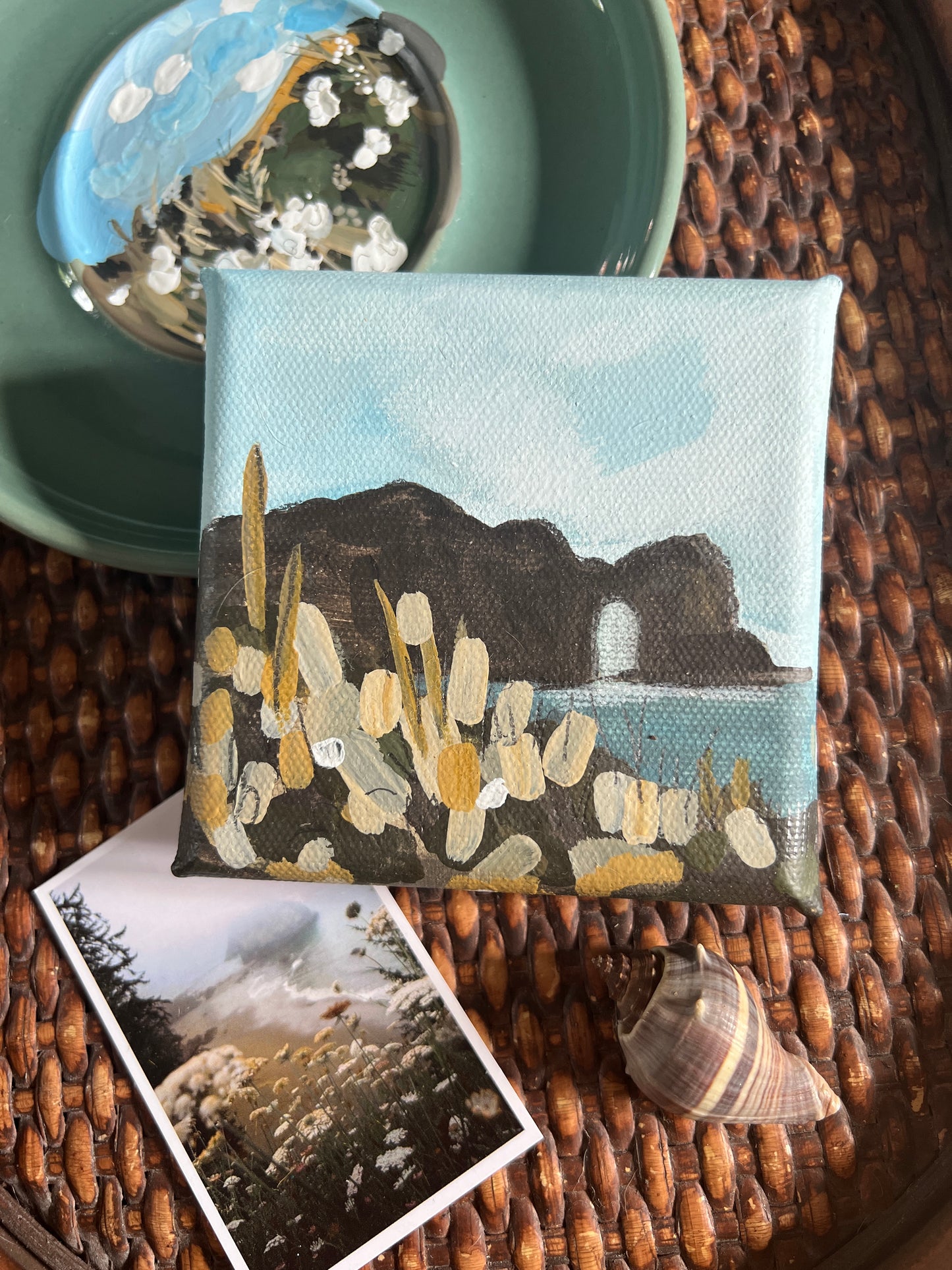 Durdle Door, Cornwall - Painting on Canvas I