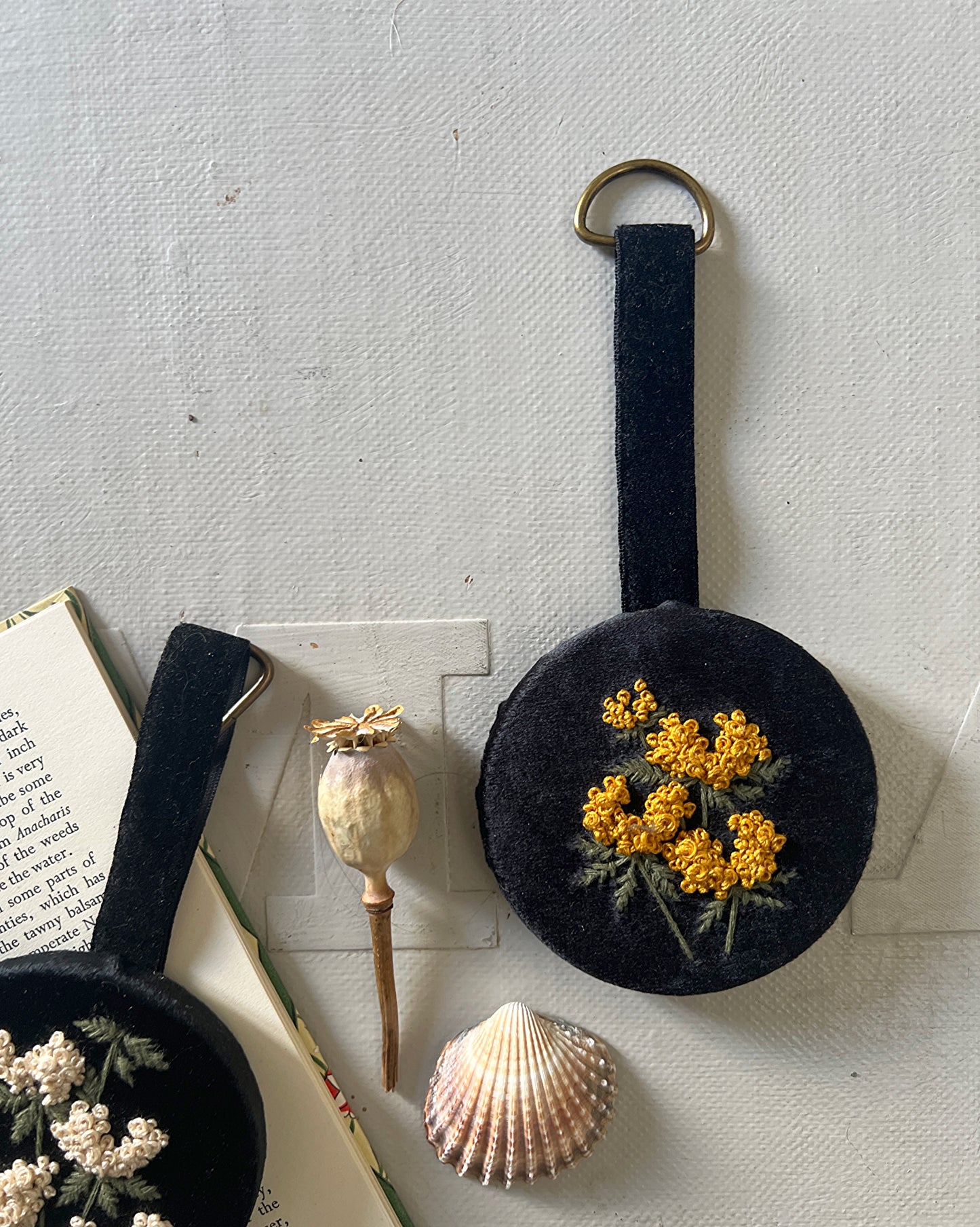 012 - Wild flowers on Velvet III