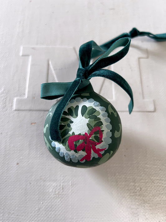 017 Hand Painted Heirloom Bauble III