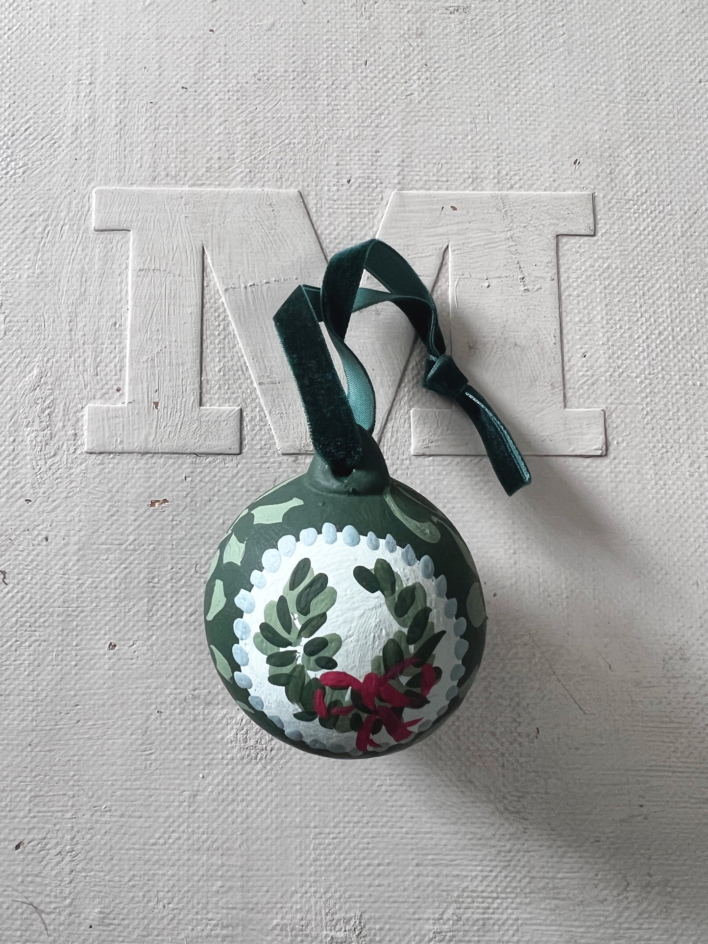 002 Hand Painted Heirloom Bauble IV
