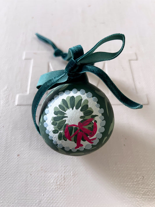 010 Hand Painted Heirloom Bauble V