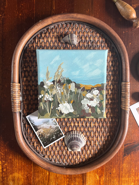 Cornish Coastal Path - Painting on Canvas I