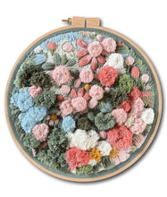 Load image into Gallery viewer, In Bloom - 16&quot; Floral Embroidery
