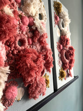 Load image into Gallery viewer, Odysseus - 24&quot; x 12&quot; Ocean Floor - ocean embroidery - coral art
