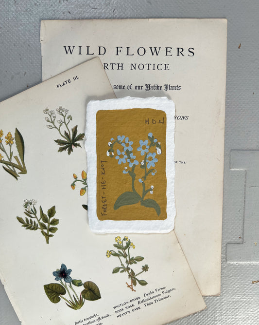 014 Forget Me Knot Painting