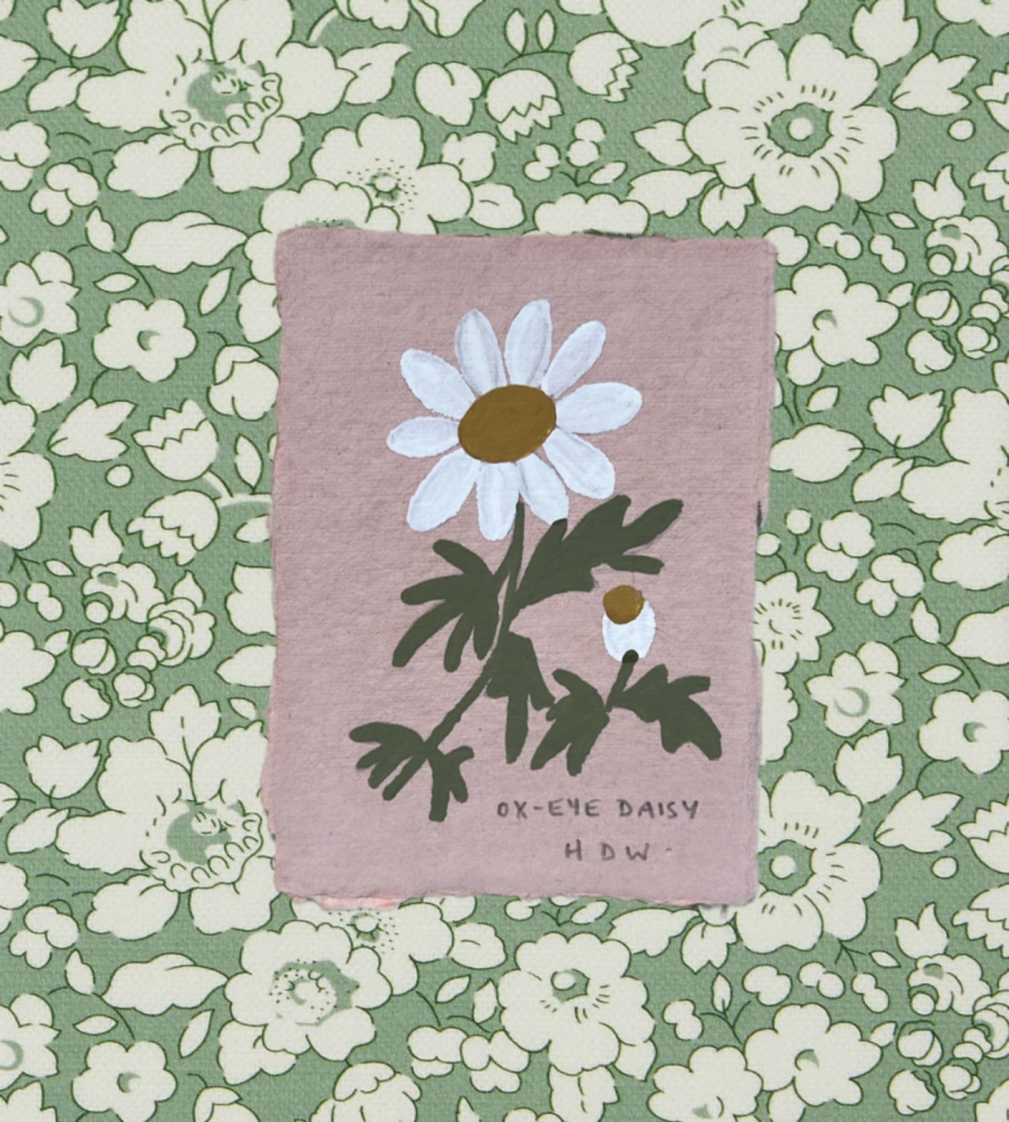 011 Ox-Eye Daisy Painting