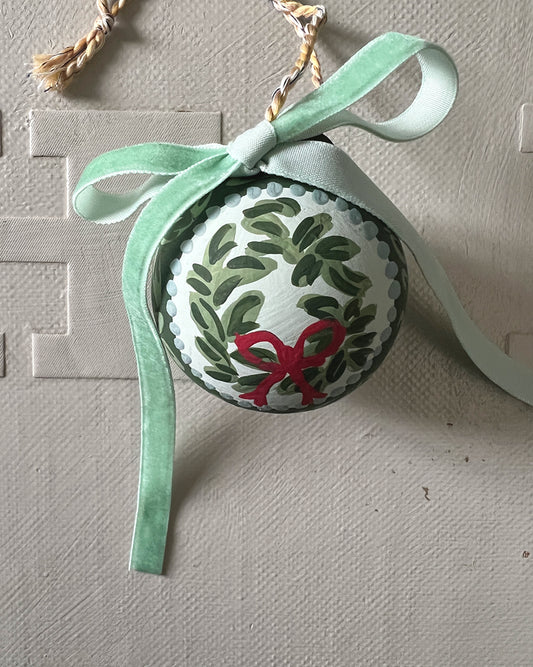 018 Hand Painted Heirloom Bauble III